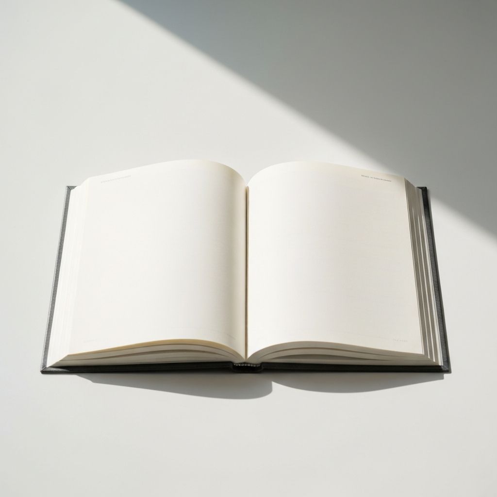 Offener Termin-Planer auf einem weißen Schreibtisch mit Stift